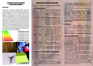 brochure progettare bioedile retro